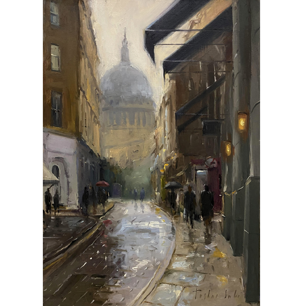 St. Pauls on a Rainy Day