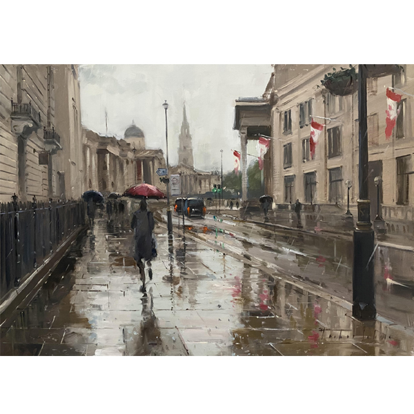 Rainy Day, Pall Mall East