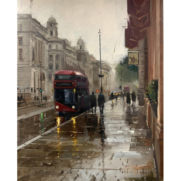 Rainy day,Whitehall